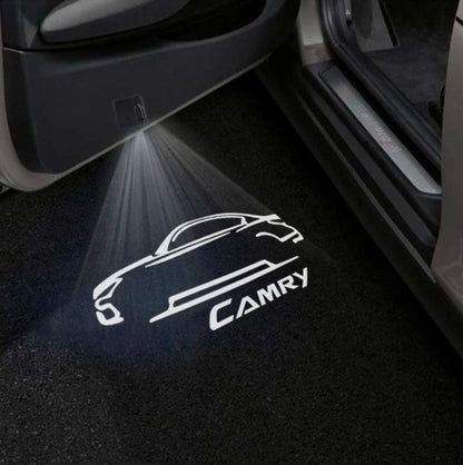 Toyota Camry Premium Door Puddle Lights Multiple Designs 2006–2026