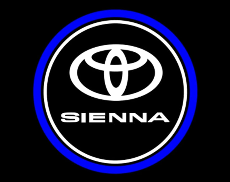 Toyota Sienna 3rd/4th Gen Dynamic Dual Lens Premium Door Puddle Lights Multiple Designs 2011-2026