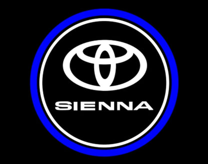 Toyota Sienna 3rd/4th Gen Dynamic Dual Lens Premium Door Puddle Lights Multiple Designs 2011-2026