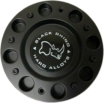Black Rhino Wheels 1244S01+MB-429 1244C01 Matte Black Wheel Center Cap (1Pc)