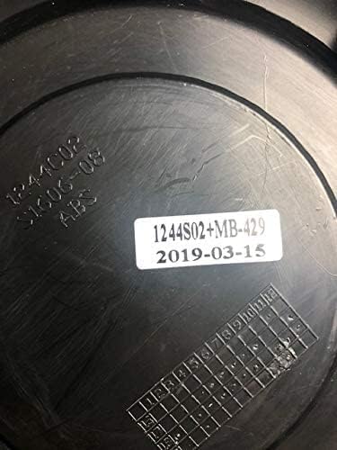 Black Rhino Armory Wheels 8 Lug 1244S02+MB-429 1244C02 Matte Black Center Cap (1Pc)