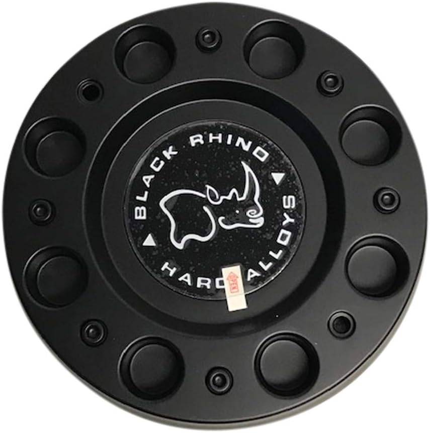 Black Rhino Wheels 1244S03 ST1902-09 1244S03+MB-704 Matte Black Center Cap (1Pc)
