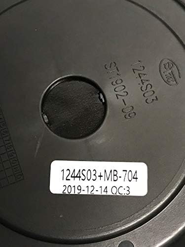 Black Rhino Wheels 1244S03 ST1902-09 1244S03+MB-704 Matte Black Center Cap (1Pc)