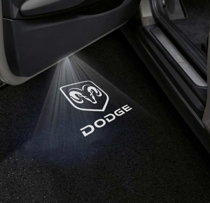 Dodge Challenger 3rd Gen Premium Door Puddle Lights Multiple Designs 2008-2023