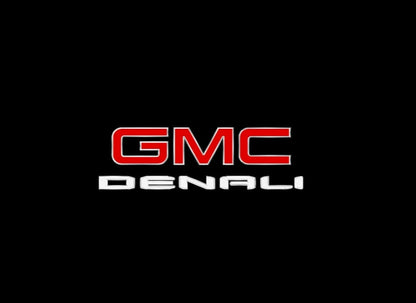 GMC Sierra Premium Side Wing Mirror Puddle Lights Multiple Designs 2015-2026