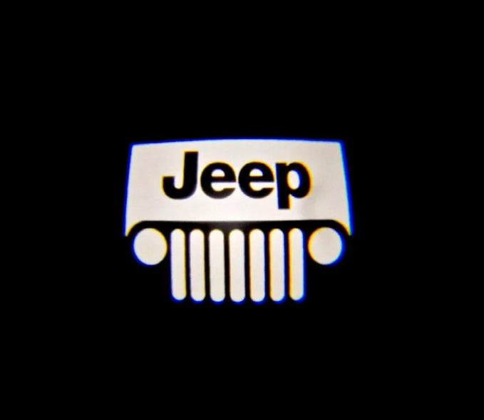Jeep Cherokee Sport Premium Door Puddle Lights Multiple Designs 2014–2018