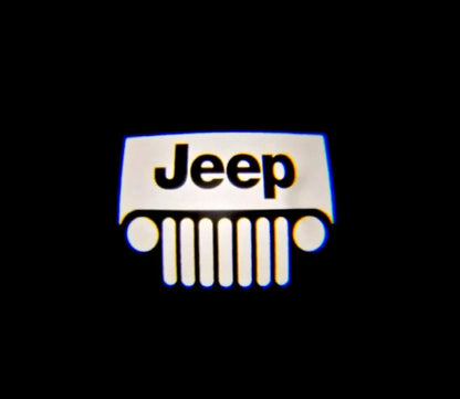 Jeep Cherokee Sport Premium Door Puddle Lights Multiple Designs 2014–2018