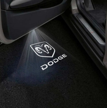 Dodge Durango Door Stick On Puddle Lights Multiple Designs 1997-2026