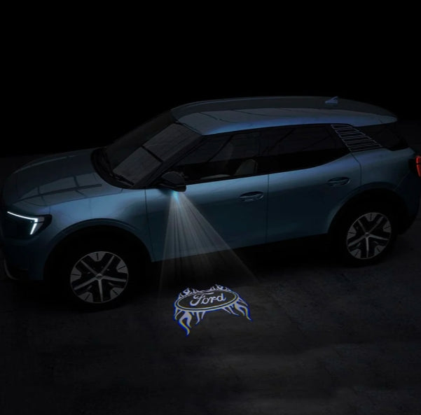 Ford EXPLORER 5th Gen Premium Side Wing Mirror Puddle Lights Multiple Designs 2011-2019