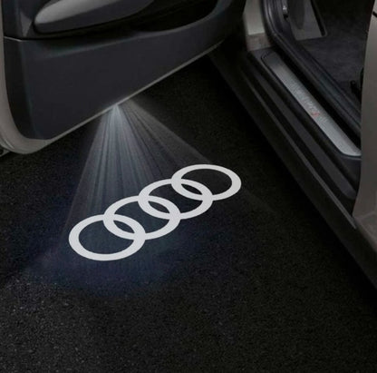 Audi A3 Premium Door Puddle Lights Multiple Designs 2003 - 2026