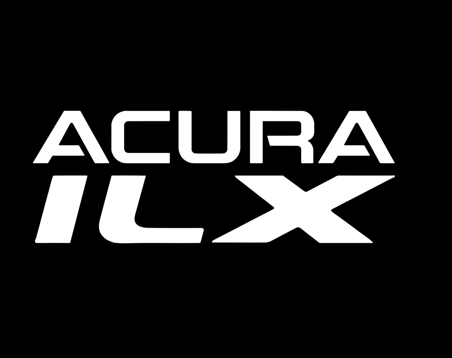 Acura ILX Door Stick On Puddle Lights Multiple Designs 2013–2022