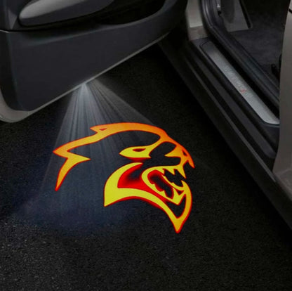 Dodge Charger 6th/7th/8th Gen Premium Door Puddle Lights Multiple Designs 2006-2024