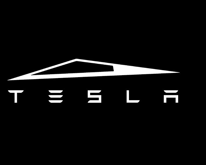 Tesla Cybertruck Dynamic Dual Lens Premium Door Puddle Lights Multiple Designs 2024-2026