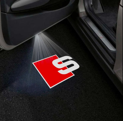 Audi A2 Premium Door Puddle Lights Multiple Designs 2000–2005