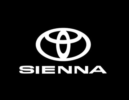 Toyota Sienna 3rd/4th Gen Dynamic Dual Lens Premium Door Puddle Lights Multiple Designs 2011-2026