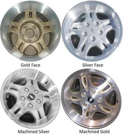 Chrome Wheel Center Cap 15035067 for Chevy S10 Blazer Xtreme 1999-2004 16" (Set of 4)