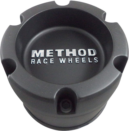 Method Wheels Flat Black Wheel Center Cap # 1524b114-1-s1 (1 CAP) 6 LUG