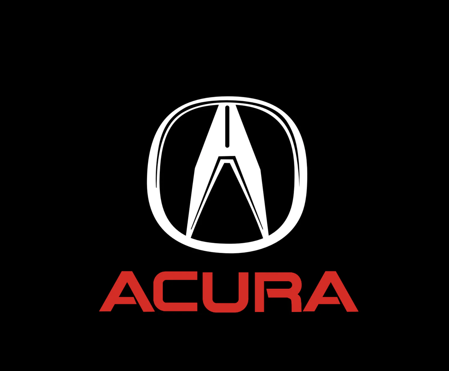 Acura ILX Door Stick On Puddle Lights Multiple Designs 2013–2022