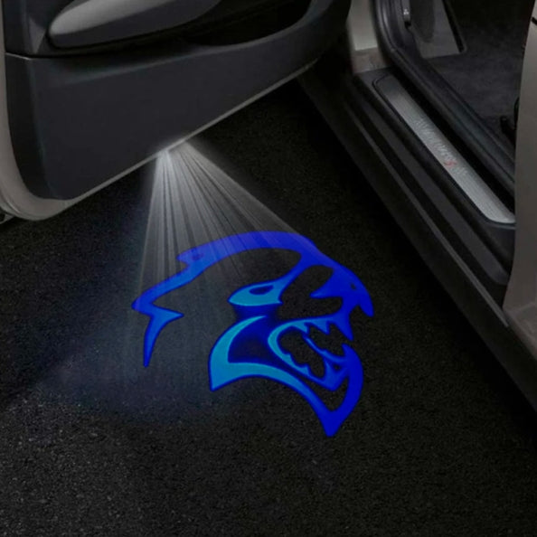 Dodge Challenger 3rd Gen Premium Door Puddle Lights Multiple Designs 2008-2023