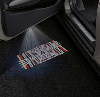 Tesla Model S Premium Door Puddle Lights Multiple Designs 2014–2019