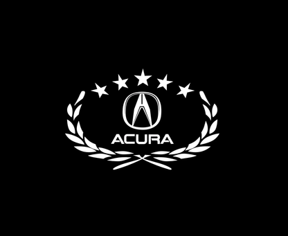 Acura ILX Door Stick On Puddle Lights Multiple Designs 2013–2022