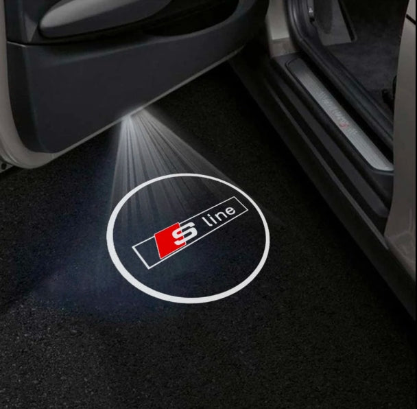 Audi A3 Premium Door Puddle Lights Multiple Designs 2003 - 2026