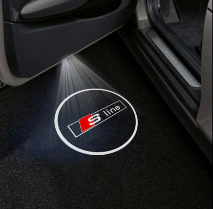 Audi A3 Premium Door Puddle Lights Multiple Designs 2003 - 2026