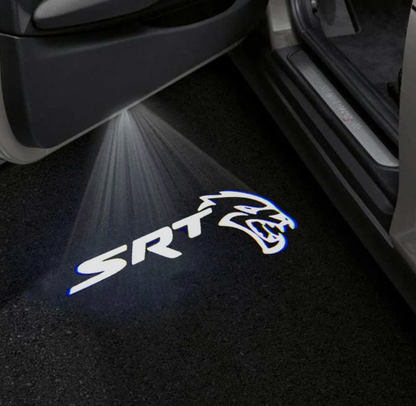 Dodge Challenger 3rd Gen Premium Door Puddle Lights Multiple Designs 2008-2023