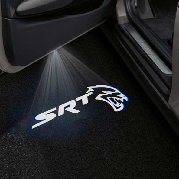 Dodge Viper Door Stick On Puddle Lights Multiple Designs 1991-2017