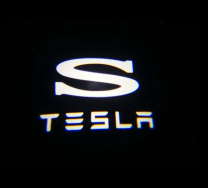 Tesla Model S Premium Door Puddle Lights Multiple Designs 2014–2019