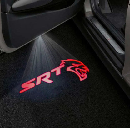 Dodge Challenger 3rd Gen Premium Door Puddle Lights Multiple Designs 2008-2023