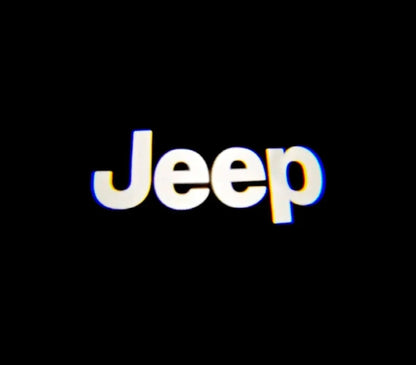 Jeep Cherokee Overland Premium Side Wing Mirror Puddle Lights Multiple Designs 2016-2020