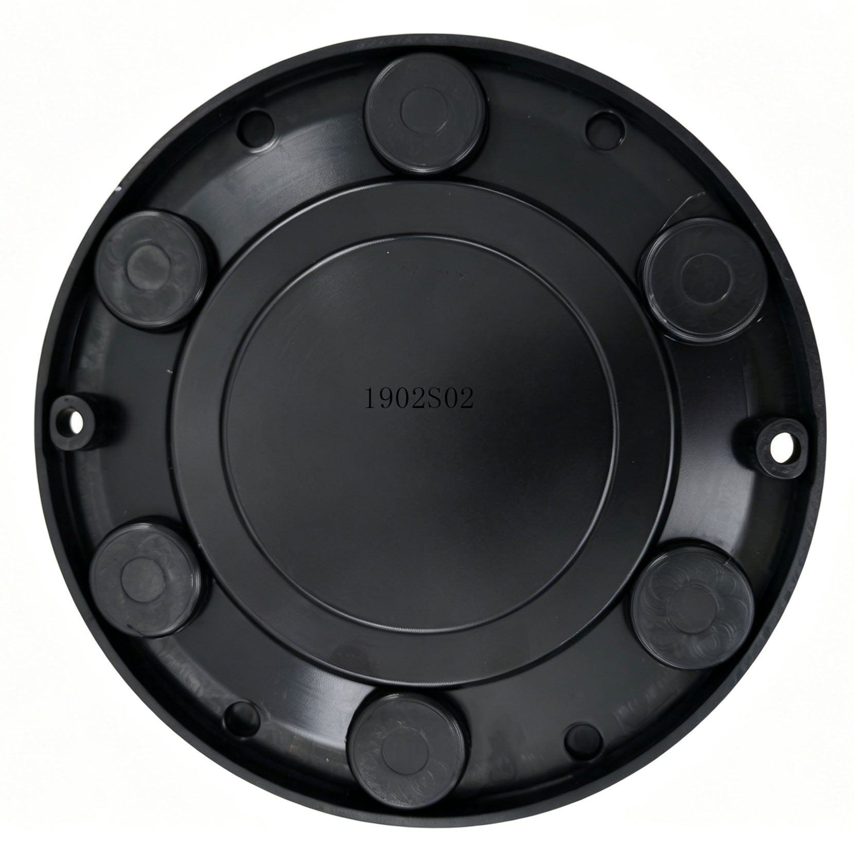 Back of Black Rhino 1902S02 wheel center cap