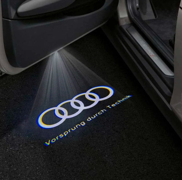 Audi A3 Premium Door Puddle Lights Multiple Designs 2003 - 2026