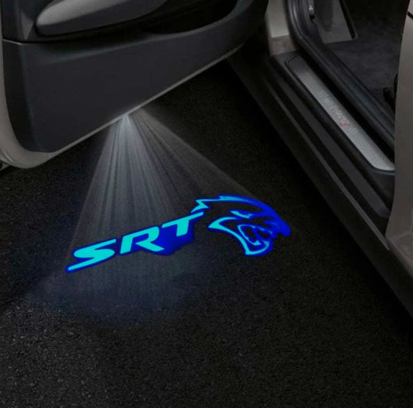 Dodge Challenger 3rd Gen Premium Door Puddle Lights Multiple Designs 2008-2023