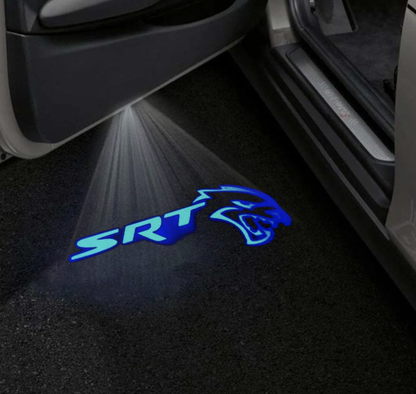 Dodge Challenger 3rd Gen Premium Door Puddle Lights Multiple Designs 2008-2023