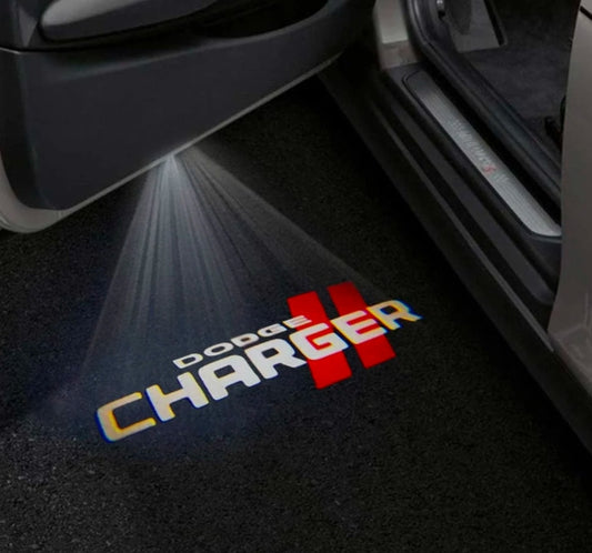 Dodge Charger 6th/7th/8th Gen Premium Door Puddle Lights Multiple Designs 2006-2024