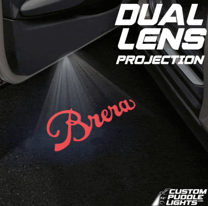 Alfa Romeo Brera Dynamic Dual Lens Premium Door Puddle Lights Multiple Designs 2005-2010
