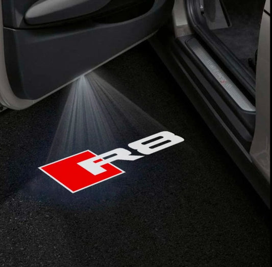 Audi R8 Premium Door Puddle Lights Multiple Designs 2007-2024