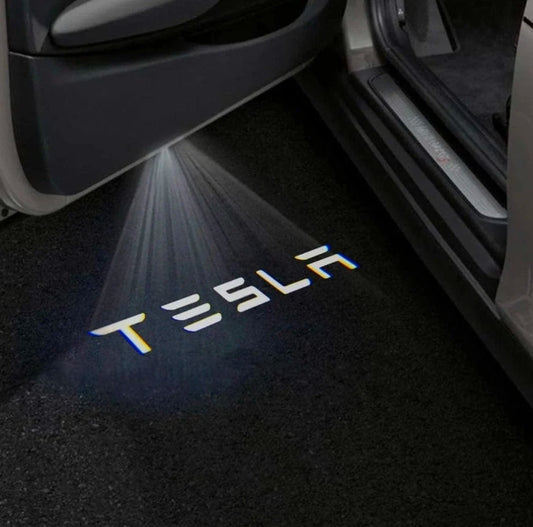 Tesla Model Y Juniper Premium Door Puddle Lights Multiple Designs 2025–2026