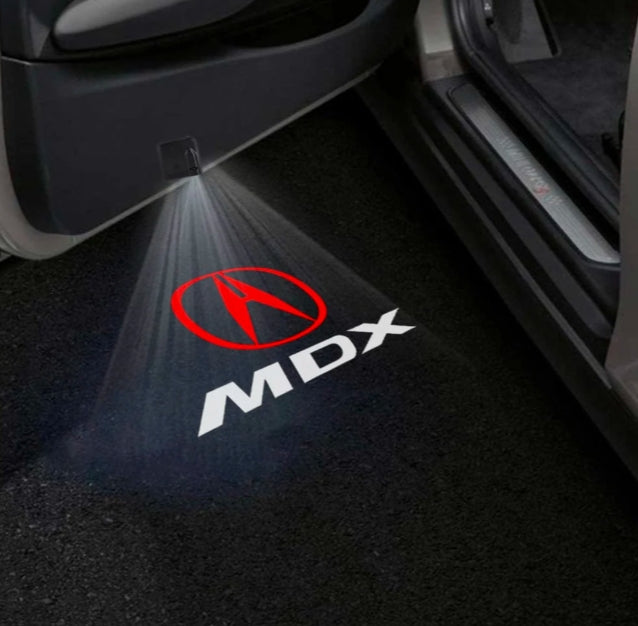 Acura MDX 4th Gen Door Stick On Puddle Lights Multiple Designs 2022–2026