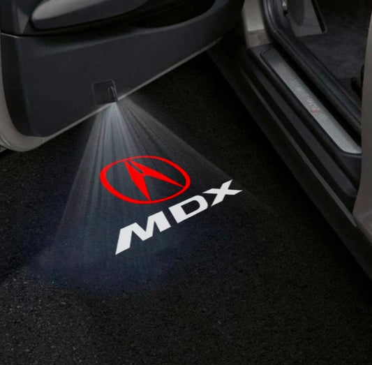 Acura MDX 4th Gen Door Stick On Puddle Lights Multiple Designs 2022–2026