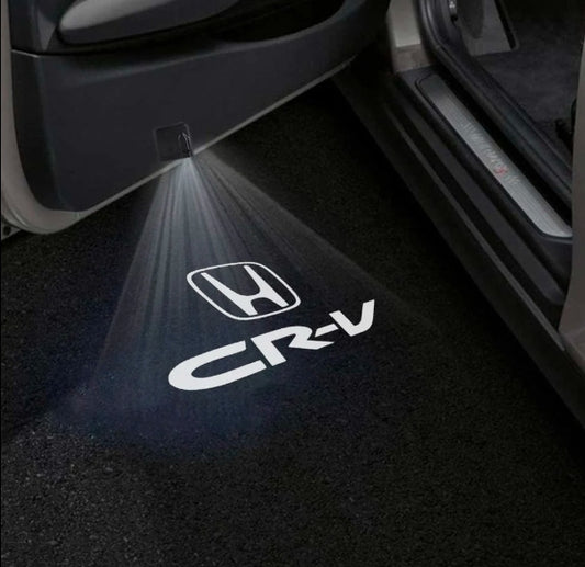 Honda CR-V 2nd/3rd/4th/5th/6th Gen Door Stick On Puddle Lights Multiple Designs 2002-2026