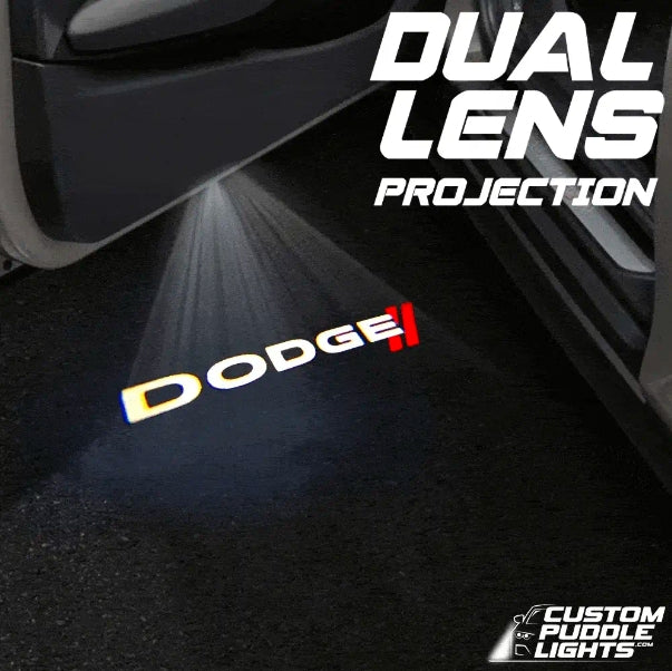Dodge Hornet Dynamic Dual Lens Premium Door Puddle Lights Multiple Designs 2023-2026