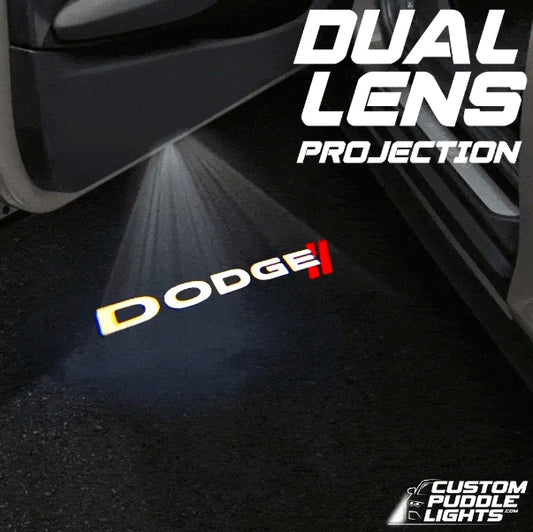 Dodge Hornet Dynamic Dual Lens Premium Door Puddle Lights Multiple Designs 2023-2026