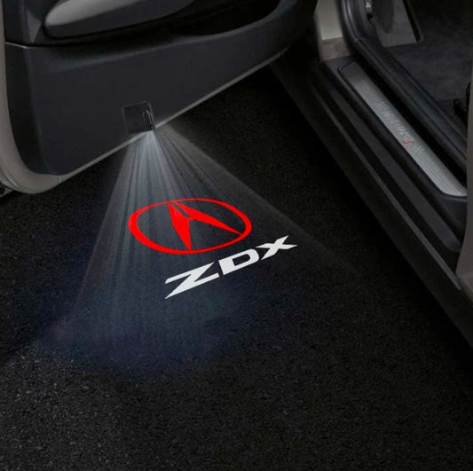 Acura ZDX 2nd Gen Door Stick On Puddle Lights Multiple Designs 2024-2026