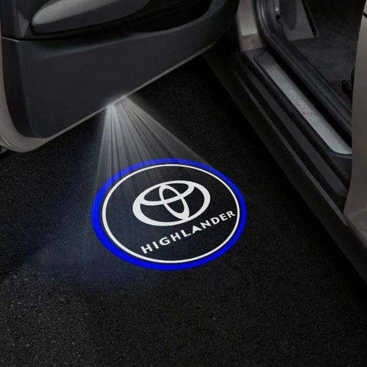 Toyota Grand Highlander Premium Door Puddle Lights Multiple Designs 2024-2026