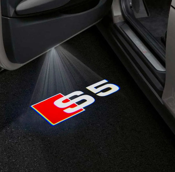 Audi S5 / RS5 Premium Door Puddle Lights Multiple Designs 2007-2026