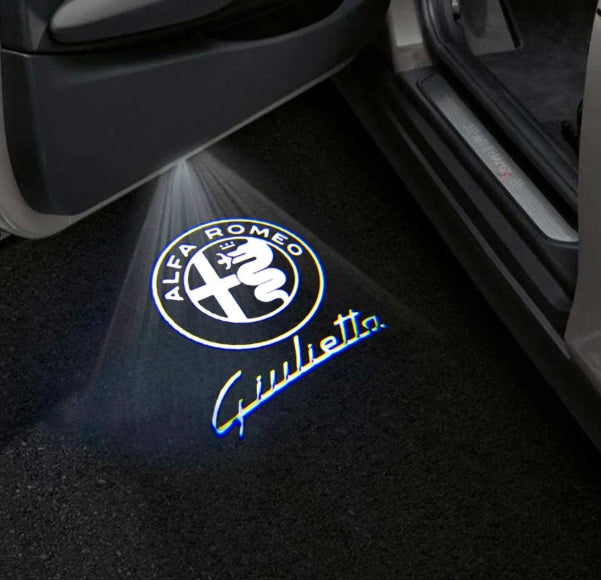 Alfa Romeo Giulietta 940 Premium Door Puddle Lights Multiple Designs 2010–2020