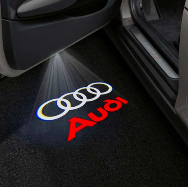 Audi RS6 Premium Door Puddle Lights Multiple Designs 2002 - 2026